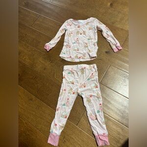 Angel dear pajamas girls size 18-24 months